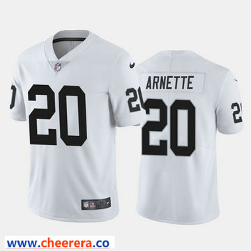 Nike Damon Arnette Las Vegas Raiders white Vapor jersey