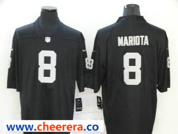 Nike Marcus Mariota Las Vegas Raiders black Vapor jersey