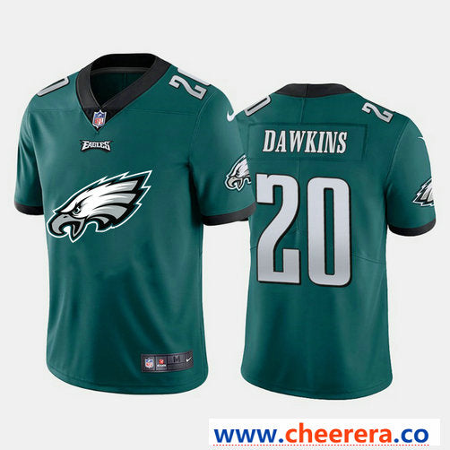 Nike Brian Dawkins Philadelphia Eagles green Vapor jersey