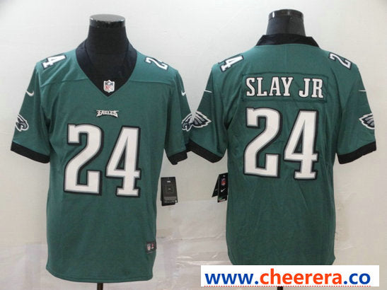 Nike Darius Slay Jr Philadelphia Eagles green Vapor jersey