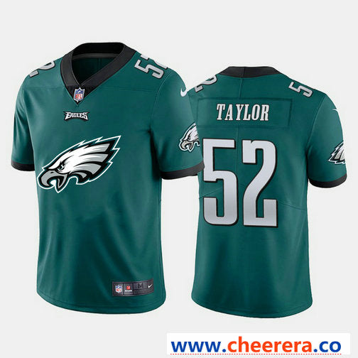 Nike Davion Taylor Philadelphia Eagles green Vapor jersey