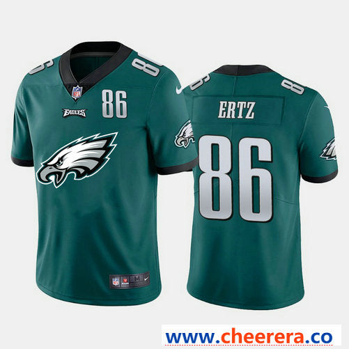 Nike Zach Ertz Philadelphia Eagles green Vapor jersey