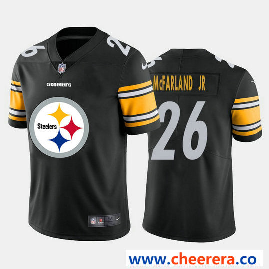 Nike Anthony McFarland Jr Pittsburgh Steelers black Vapor jersey