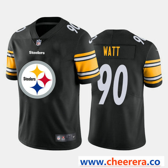 Nike T.J. Watt Pittsburgh Steelers black Vapor jersey