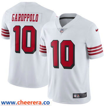 Nike Jimmy Garoppolo San Francisco 49ers white Vapor jersey