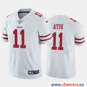 Nike Brandon Aiyuk San Francisco 49ers white Vapor jersey