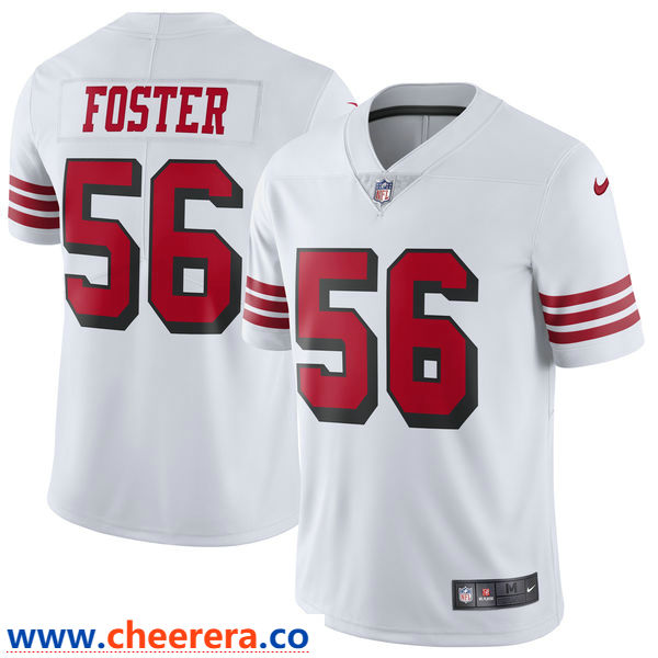Nike Reuben Foster San Francisco 49ers white Vapor jersey