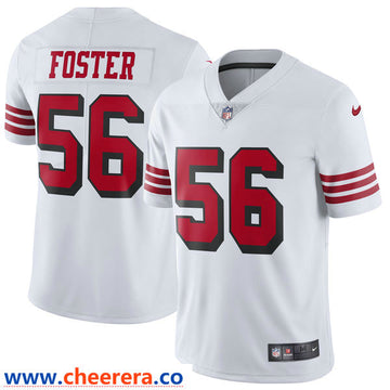 Nike Reuben Foster San Francisco 49ers white Vapor jersey