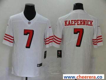 Nike Colin Kaepernick San Francisco 49ers white Color Rush jersey