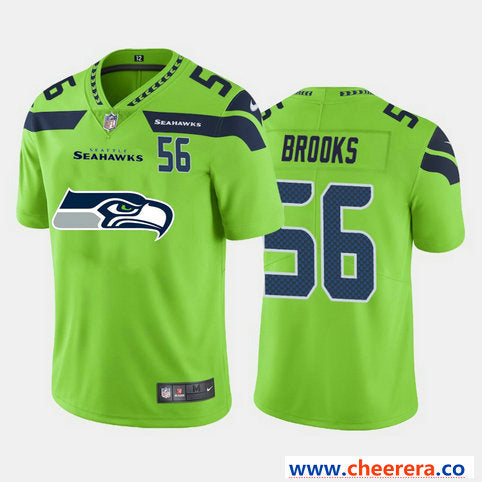Nike Jordyn Brooks Seattle Seahawks green Vapor jersey