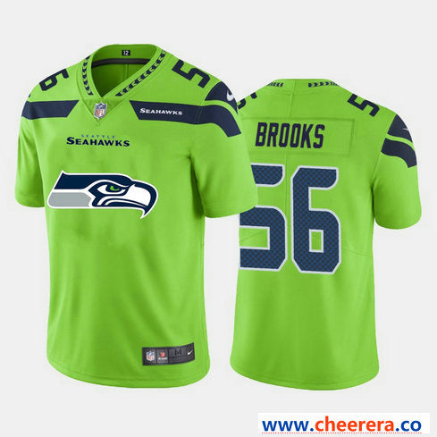 Nike Jordyn Brooks Seattle Seahawks green Vapor jersey