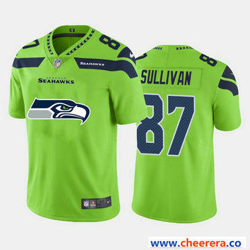 Nike Stephen Sullivan Seattle Seahawks green Vapor jersey