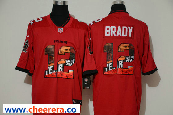 Nike Tom Brady Tampa Bay Buccaneers red Vapor jersey