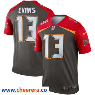 Nike Mike Evans Pewter Tampa Bay Buccaneers Inverted Legend jersey