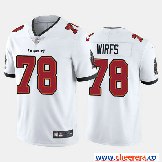 Nike Tristan Wirfs Tampa Bay Buccaneers white Vapor jersey
