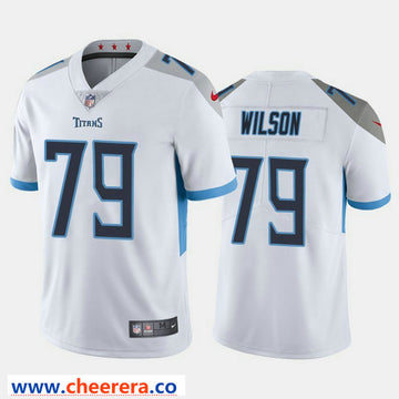 Nike Isaiah Wilson Tennessee Titans white Vapor jersey