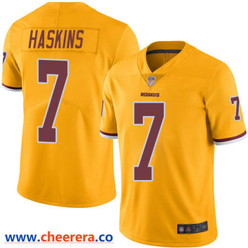 Nike Dwayne Haskins Washington Commanders gold Vapor jersey