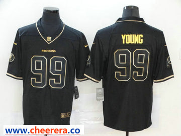 Nike Chase Young Washington Commanders black Vapor jersey