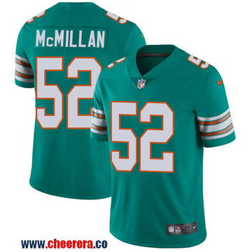 Nike Raekwon McMillan Miami Dolphins aqua Vapor jersey
