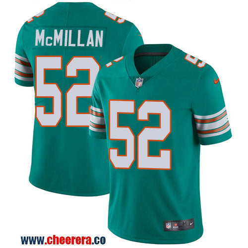 Nike Raekwon McMillan Miami Dolphins aqua Vapor jersey