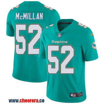 Nike Raekwon McMillan Miami Dolphins aqua Vapor jersey