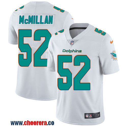 Nike Raekwon McMillan Miami Dolphins white Vapor jersey
