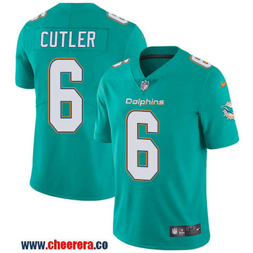 Nike Jay Cutler Miami Dolphins aqua Vapor jersey