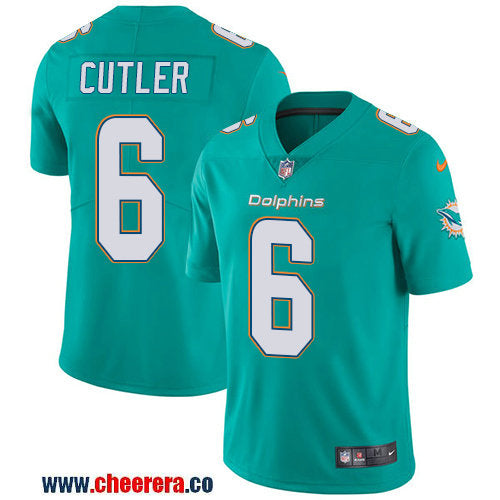 Nike Jay Cutler Miami Dolphins aqua Vapor jersey