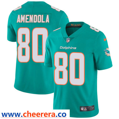 Nike Danny Amendola Miami Dolphins aqua Vapor jersey