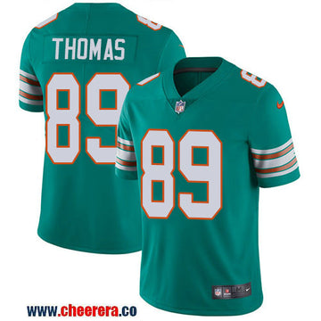 Nike Julius Thomas Miami Dolphins aqua Vapor jersey