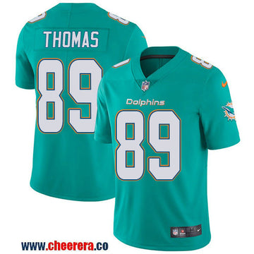 Nike Julius Thomas Miami Dolphins aqua Vapor jersey