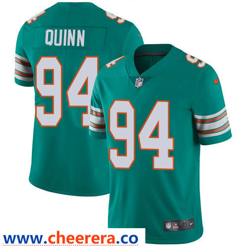 Nike Robert Quinn Miami Dolphins aqua Vapor jersey