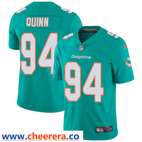 Nike Robert Quinn Miami Dolphins aqua Vapor jersey