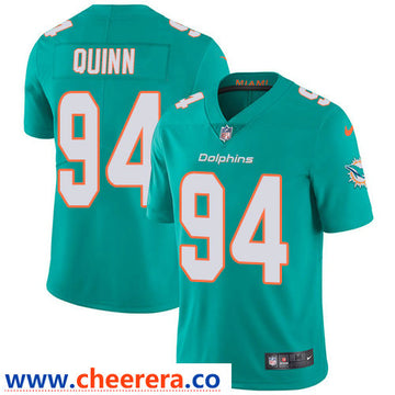 Nike Robert Quinn Miami Dolphins aqua Vapor jersey