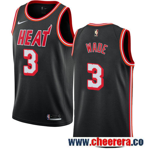 Nike Dwyane Wade Miami Heat black jersey