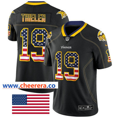 Nike Adam Thielen Minnesota Vikings black Limited jersey