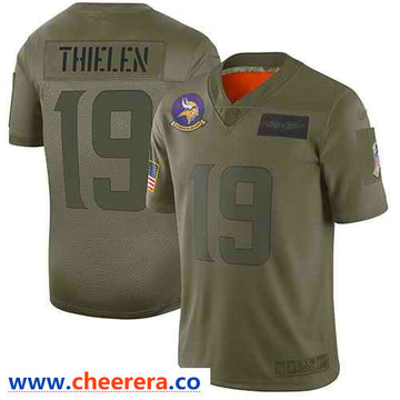 Nike Adam Thielen Minnesota Vikings camo Salute To Service jersey
