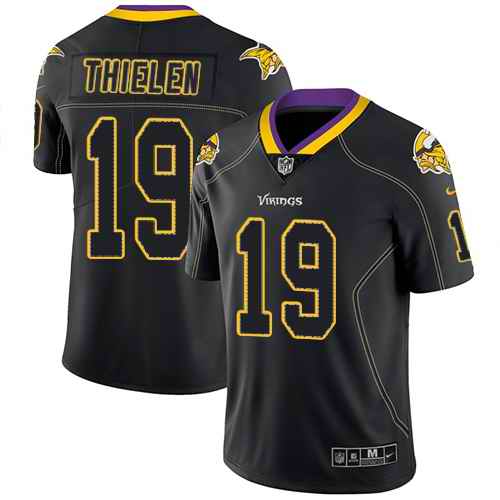 Nike Adam Thielen Minnesota Vikings black Limited jersey