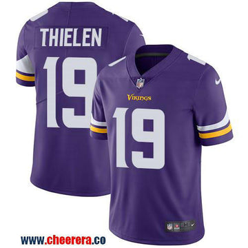 Adam Thielen Minnesota Vikings purple Vapor jersey