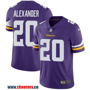 Nike Mackensie Alexander Minnesota Vikings purple Vapor jersey