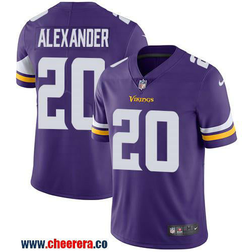 Nike Mackensie Alexander Minnesota Vikings purple Vapor jersey