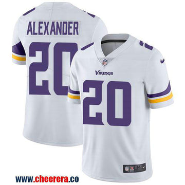 Nike Mackensie Alexander Minnesota Vikings white Vapor jersey