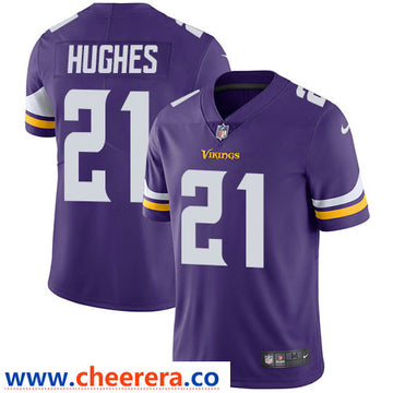 Nike Mike Hughes Minnesota Vikings purple Vapor jersey