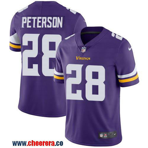 Nike Adrian Peterson Minnesota Vikings purple Vapor jersey