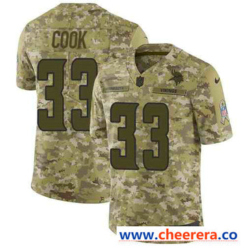 Nike Dalvin Cook Minnesota Vikings camo Salute To Service jersey