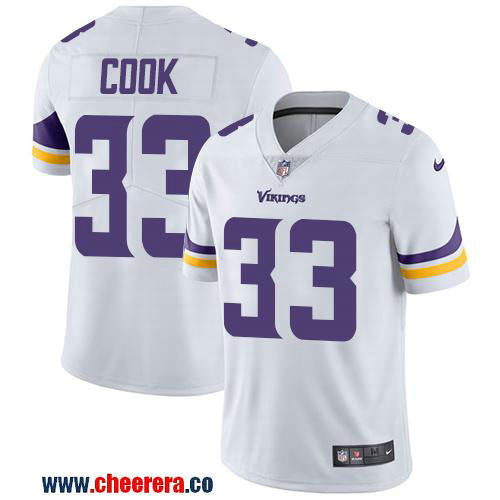 Nike Dalvin Cook Minnesota Vikings white Vapor jersey