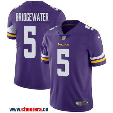 Nike Teddy Bridgewater Minnesota Vikings purple Vapor jersey