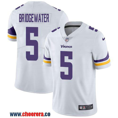 Nike Teddy Bridgewater Minnesota Vikings white Vapor jersey