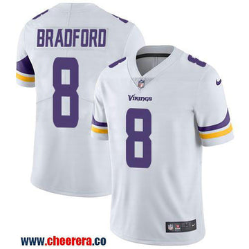 Nike Sam Bradford Minnesota Vikings white Vapor jersey