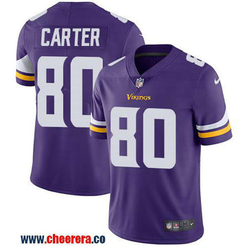 Nike Cris Carter Minnesota Vikings purple Vapor jersey